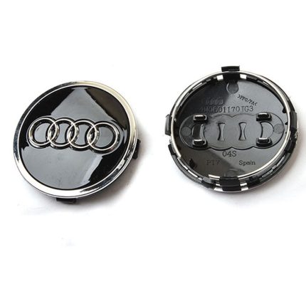 Emblema de la tapa del cubo de la rueda del coche Audi