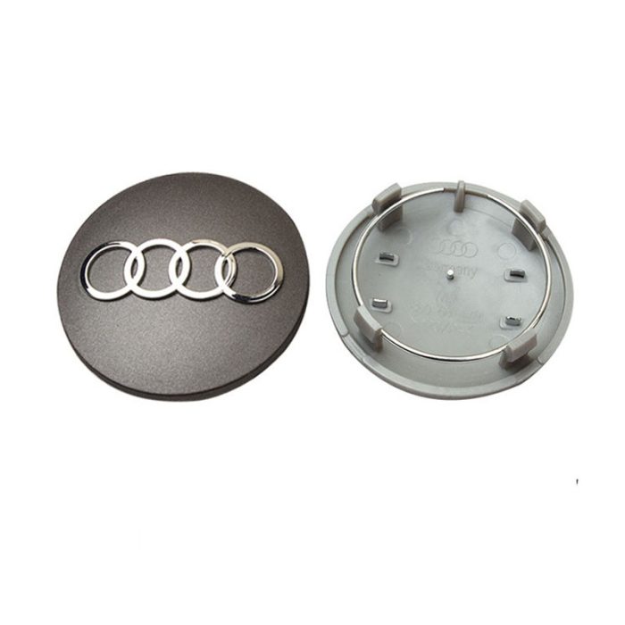 Emblema de la tapa del cubo de la rueda del coche Audi